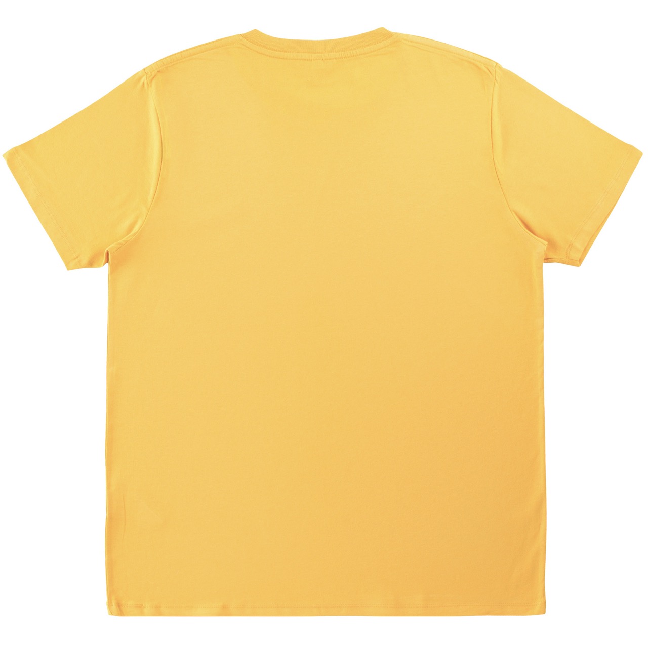 Camiseta amarilla manga corta algodón ogánico - Holocene Classics Espalda