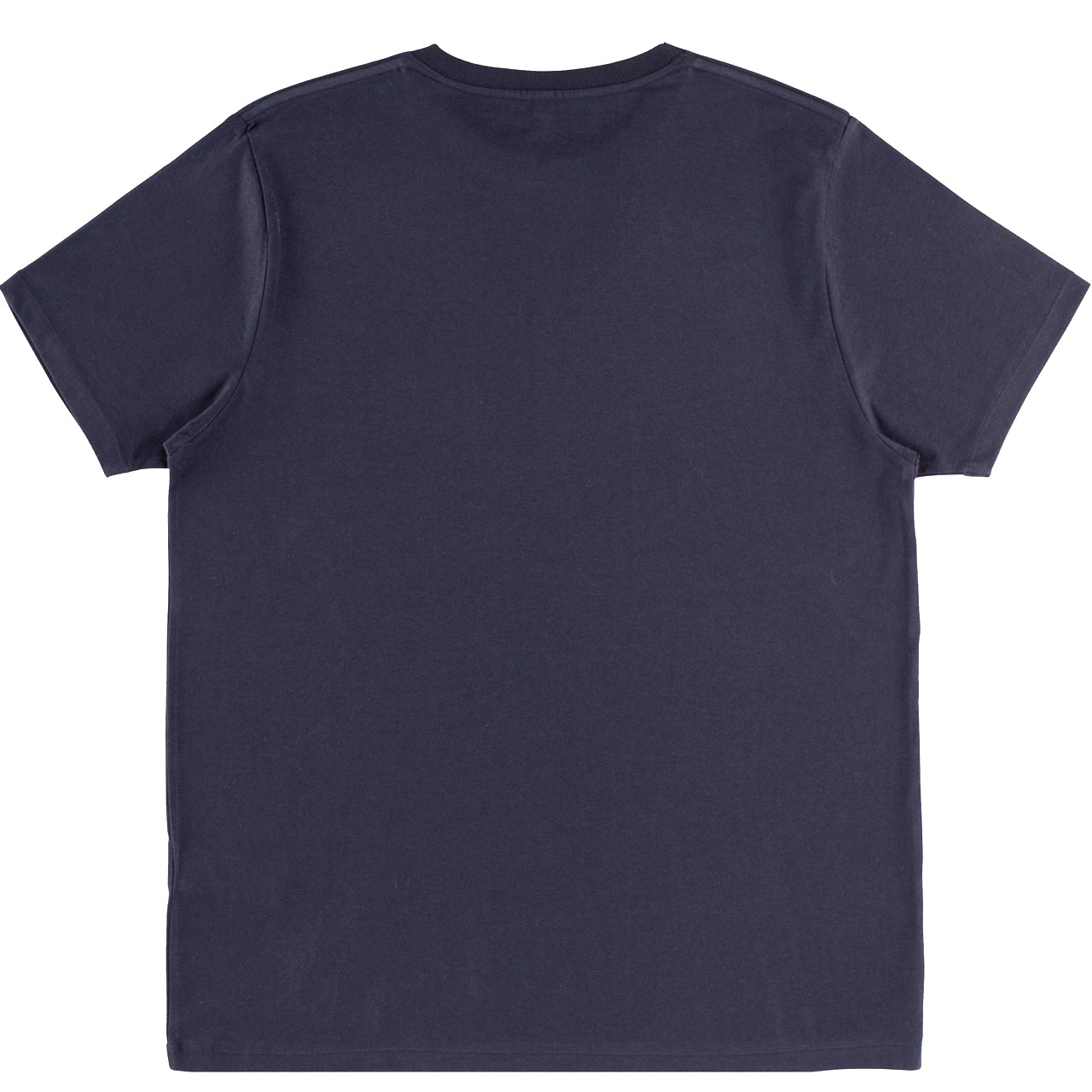 Camiseta azul marino manga corta algodón ogánico - Holocene Classics Espalda