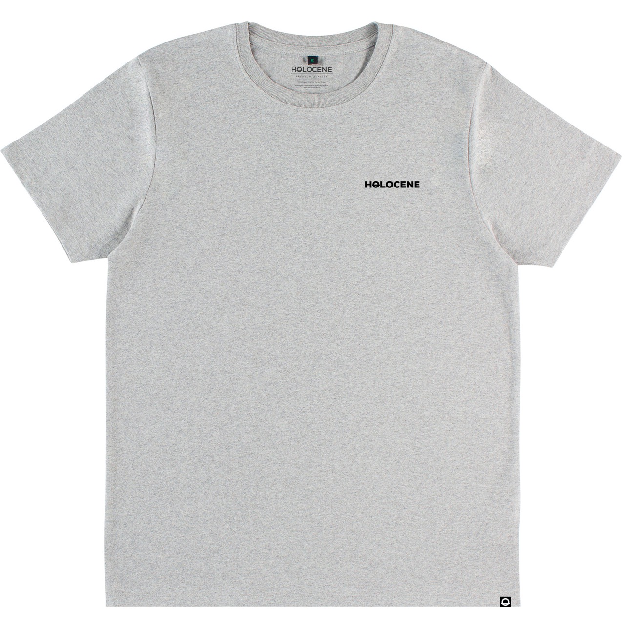 Camiseta gris manga corta algodón ogánico - Holocene Classics