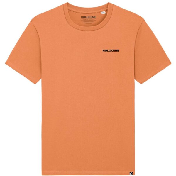 Camiseta naranja manga corta algodón ogánico - Holocene Classics